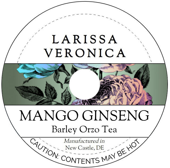 Mango Ginseng Barley Orzo Tea <BR>(Single Serve K-Cup Pods)