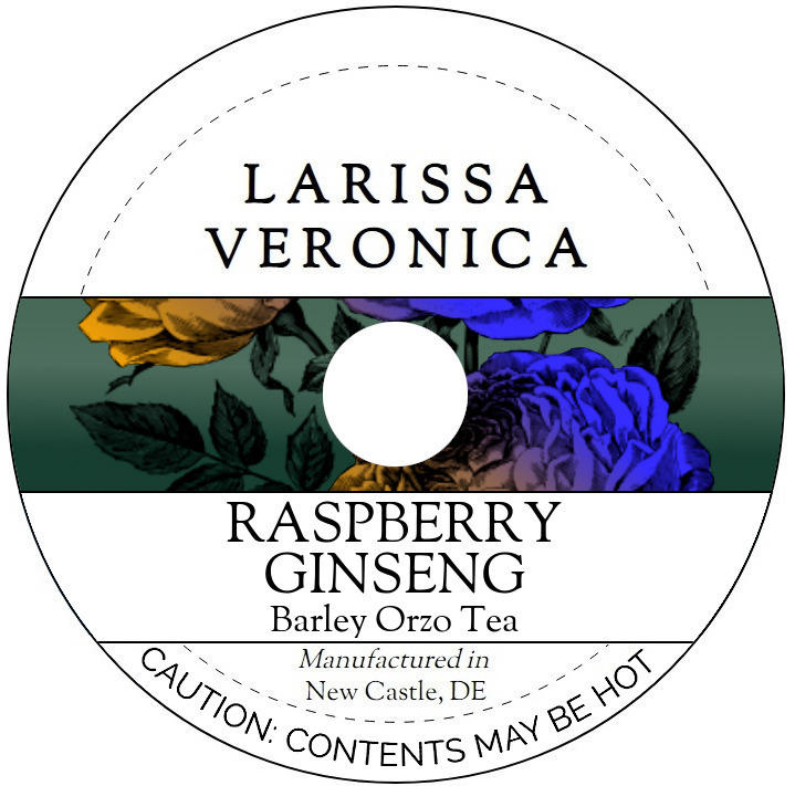 Raspberry Ginseng Barley Orzo Tea <BR>(Single Serve K-Cup Pods)