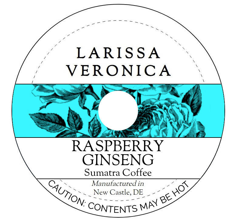 Raspberry Ginseng Sumatra Coffee <BR>(Single Serve K-Cup Pods)