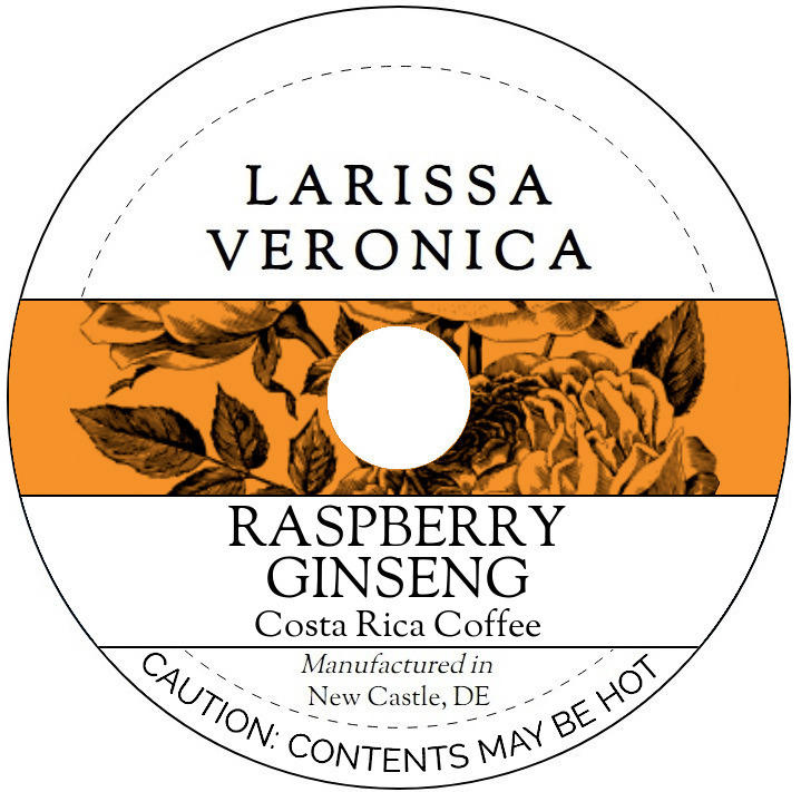 Raspberry Ginseng Costa Rica Coffee <BR>(Single Serve K-Cup Pods)
