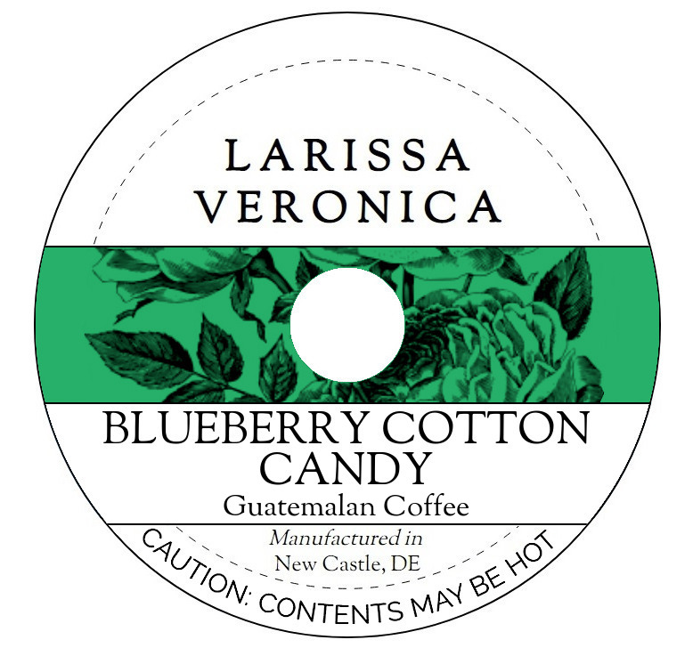 Blueberry Cotton Candy Guatemalan Coffee <BR>(Single Serve K-Cup Pods)
