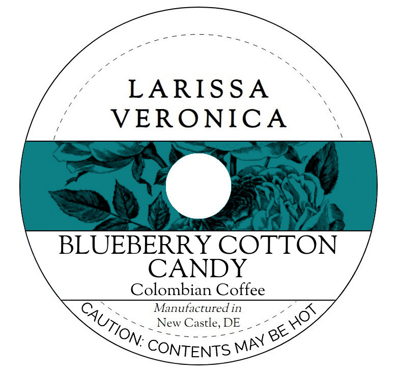 Blueberry Cotton Candy Colombian Coffee <BR>(Single Serve K-Cup Pods)