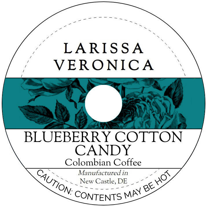 Blueberry Cotton Candy Colombian Coffee <BR>(Single Serve K-Cup Pods)