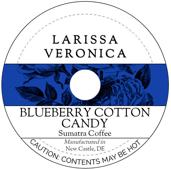 Blueberry Cotton Candy Sumatra Coffee <BR>(Single Serve K-Cup Pods)