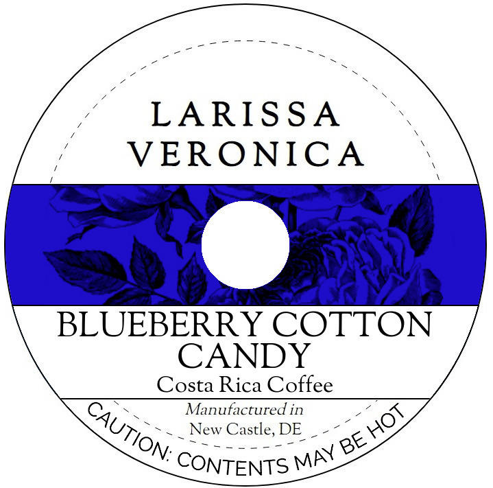 Blueberry Cotton Candy Costa Rica Coffee <BR>(Single Serve K-Cup Pods)