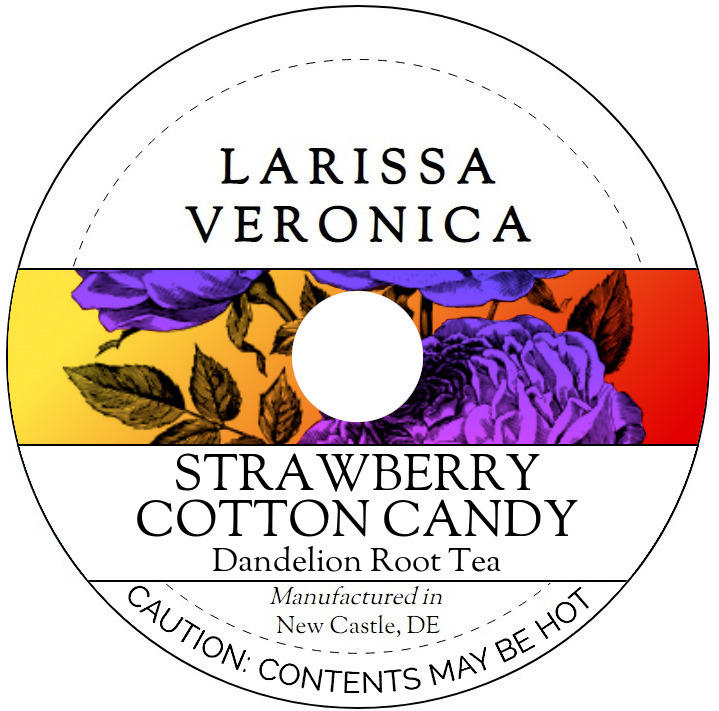 Strawberry Cotton Candy Dandelion Root Tea <BR>(Single Serve K-Cup Pods)