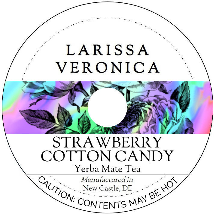 Strawberry Cotton Candy Yerba Mate Tea <BR>(Single Serve K-Cup Pods)