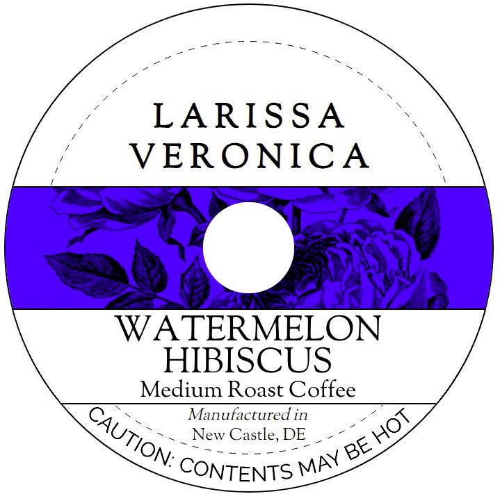 Watermelon Hibiscus Medium Roast Coffee <BR>(Single Serve K-Cup Pods)
