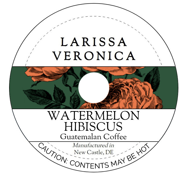 Watermelon Hibiscus Guatemalan Coffee <BR>(Single Serve K-Cup Pods)