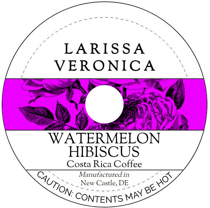 Watermelon Hibiscus Costa Rica Coffee <BR>(Single Serve K-Cup Pods)