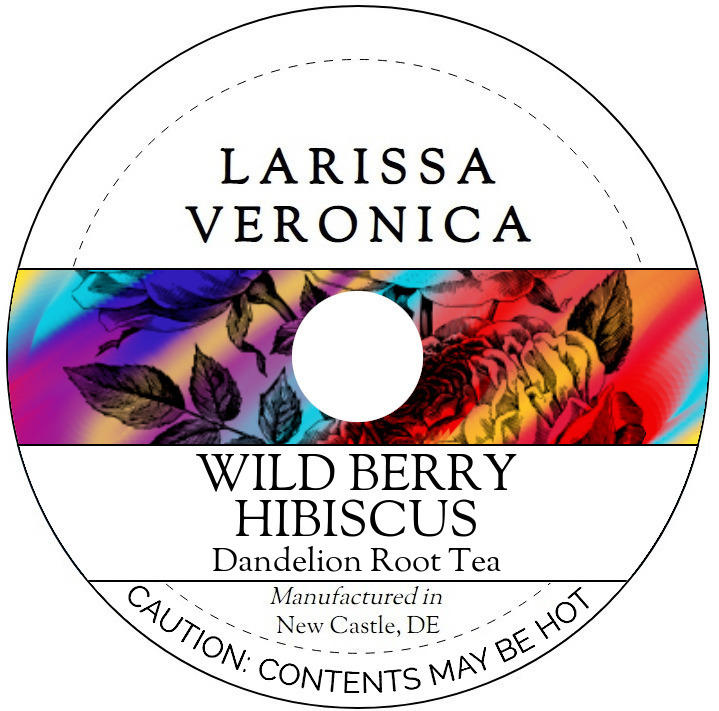 Wild Berry Hibiscus Dandelion Root Tea <BR>(Single Serve K-Cup Pods)