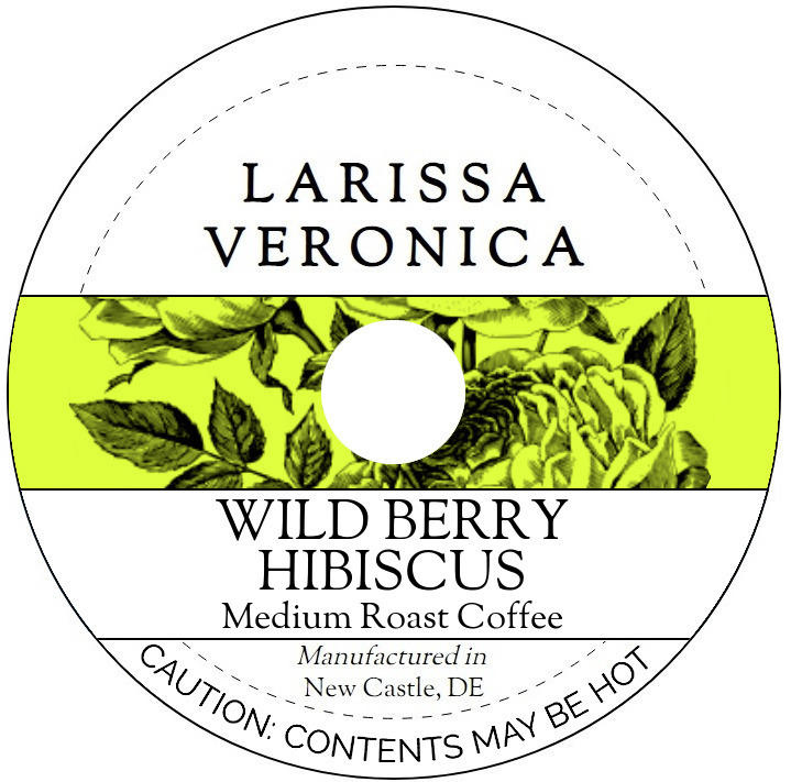 Wild Berry Hibiscus Medium Roast Coffee <BR>(Single Serve K-Cup Pods)