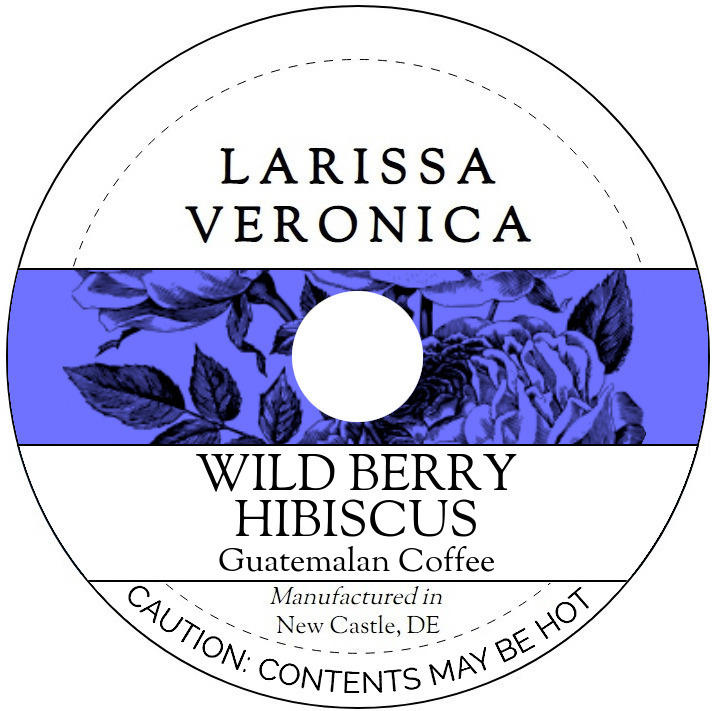 Wild Berry Hibiscus Guatemalan Coffee <BR>(Single Serve K-Cup Pods)