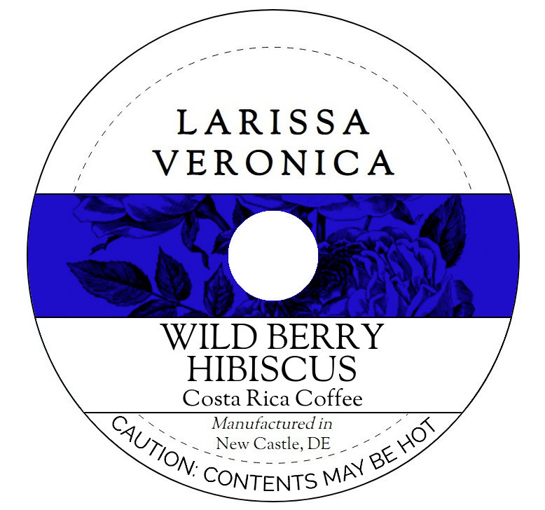 Wild Berry Hibiscus Costa Rica Coffee <BR>(Single Serve K-Cup Pods)
