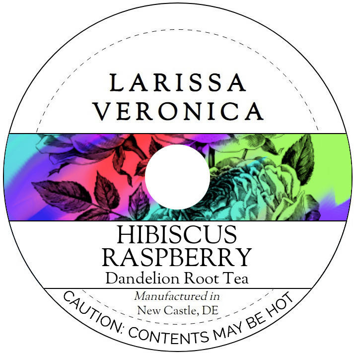 Hibiscus Raspberry Dandelion Root Tea <BR>(Single Serve K-Cup Pods)