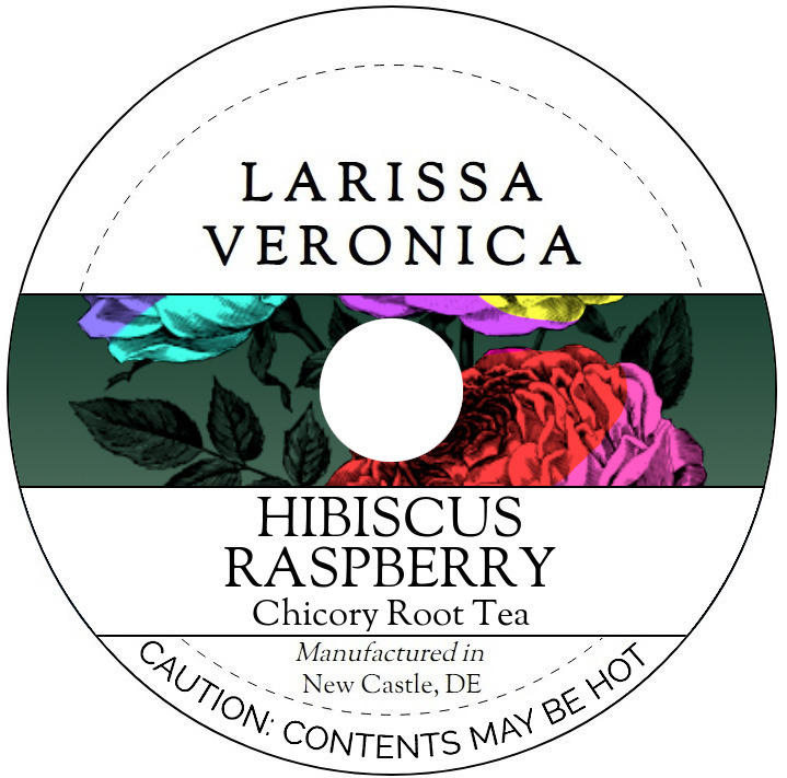 Hibiscus Raspberry Chicory Root Tea <BR>(Single Serve K-Cup Pods)