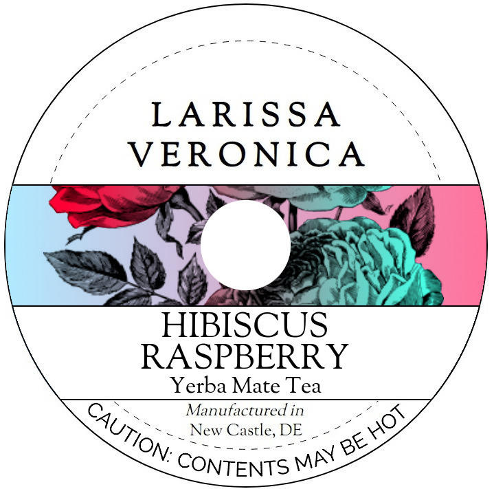 Hibiscus Raspberry Yerba Mate Tea <BR>(Single Serve K-Cup Pods)