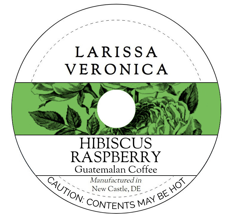 Hibiscus Raspberry Guatemalan Coffee <BR>(Single Serve K-Cup Pods)
