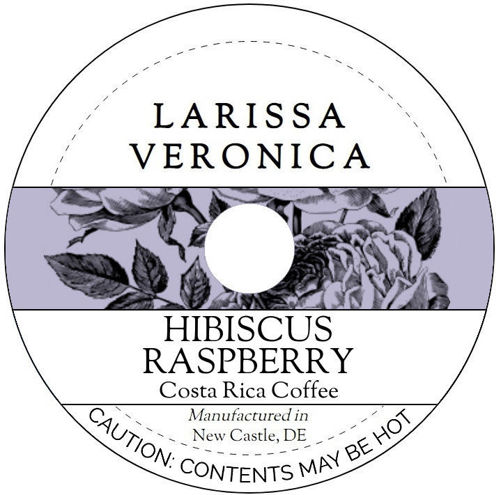 Hibiscus Raspberry Costa Rica Coffee <BR>(Single Serve K-Cup Pods)