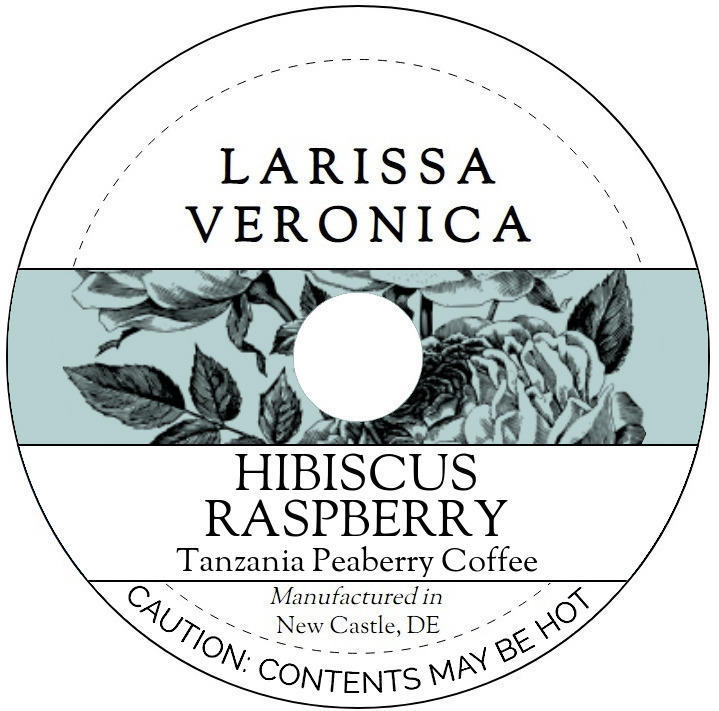 Hibiscus Raspberry Tanzania Peaberry Coffee <BR>(Single Serve K-Cup Pods)