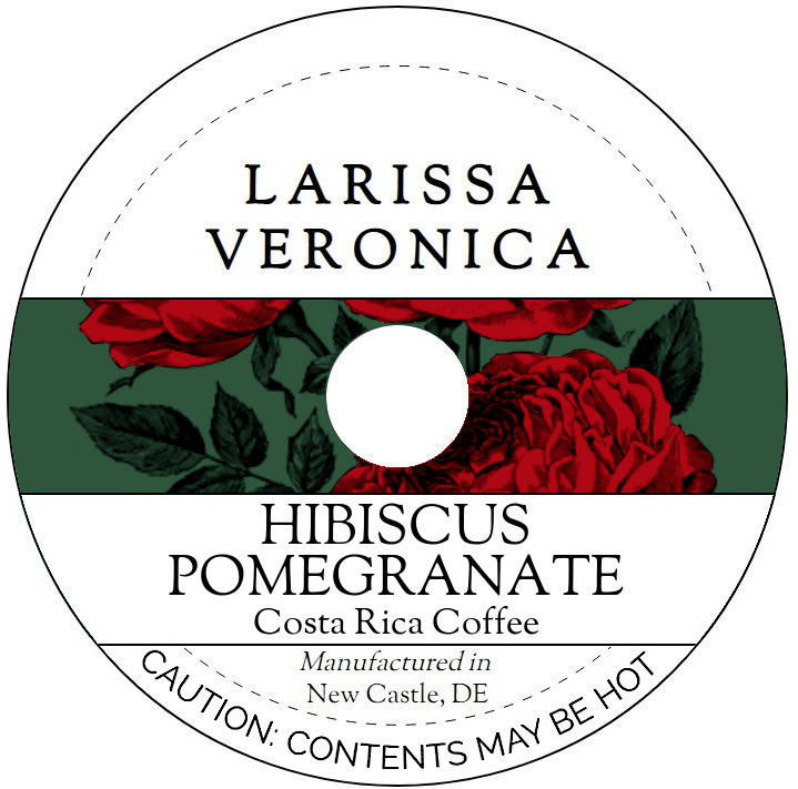 Hibiscus Pomegranate Costa Rica Coffee <BR>(Single Serve K-Cup Pods)