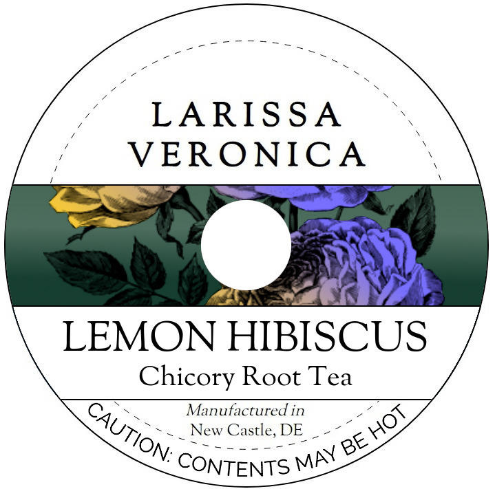 Lemon Hibiscus Chicory Root Tea <BR>(Single Serve K-Cup Pods)