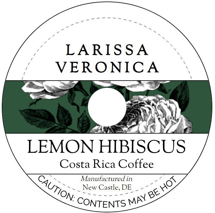 Lemon Hibiscus Costa Rica Coffee <BR>(Single Serve K-Cup Pods)