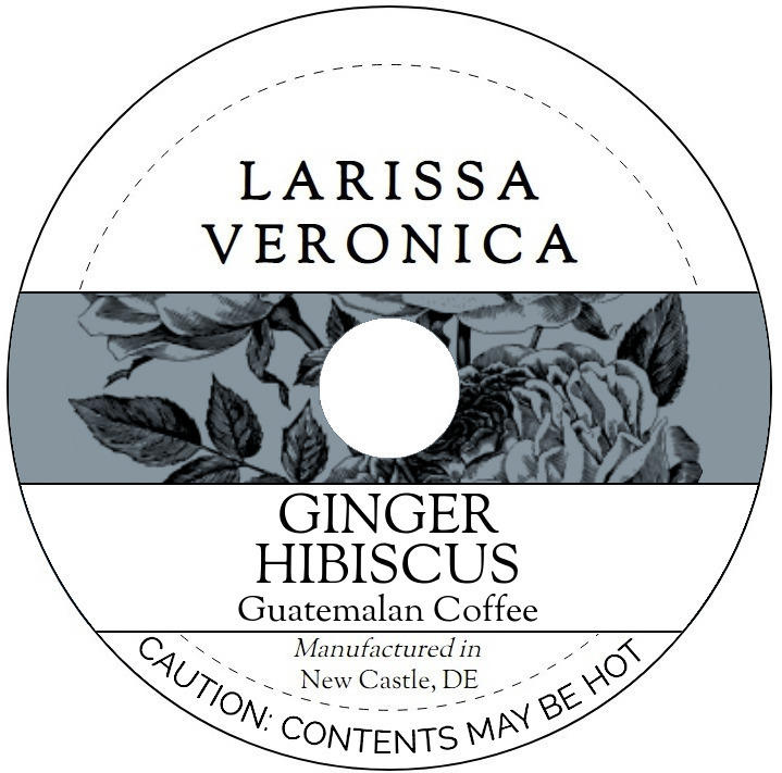 Ginger Hibiscus Guatemalan Coffee <BR>(Single Serve K-Cup Pods)