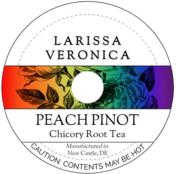 Peach Pinot Chicory Root Tea <BR>(Single Serve K-Cup Pods)