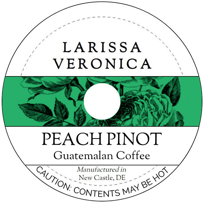 Peach Pinot Guatemalan Coffee <BR>(Single Serve K-Cup Pods)