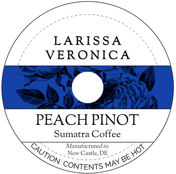 Peach Pinot Sumatra Coffee <BR>(Single Serve K-Cup Pods)