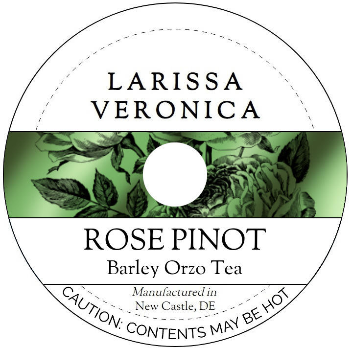 Rose Pinot Barley Orzo Tea <BR>(Single Serve K-Cup Pods)