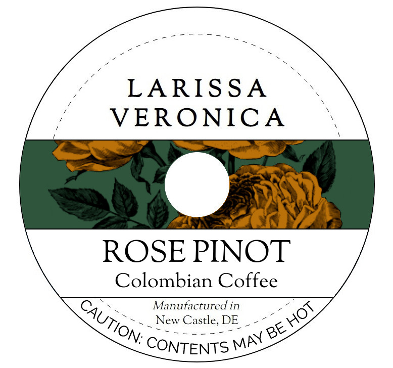 Rose Pinot Colombian Coffee <BR>(Single Serve K-Cup Pods)