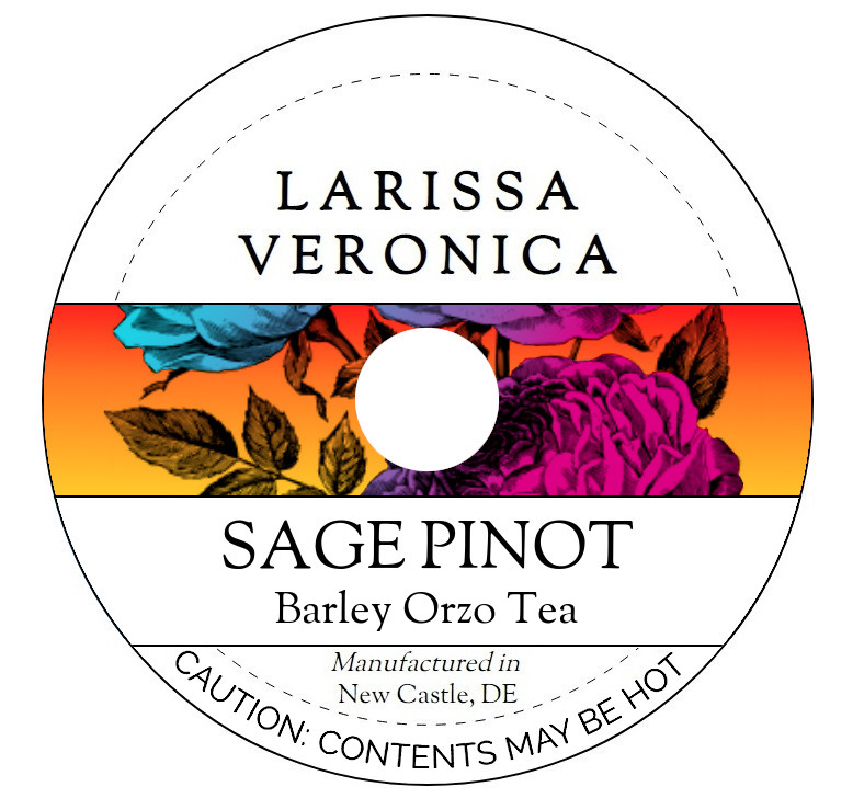 Sage Pinot Barley Orzo Tea <BR>(Single Serve K-Cup Pods)