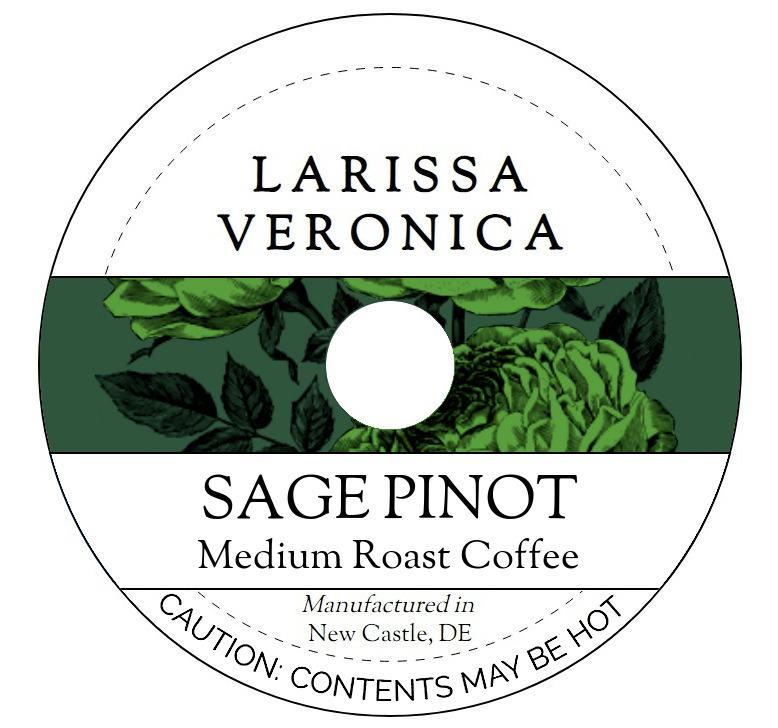 Sage Pinot Medium Roast Coffee <BR>(Single Serve K-Cup Pods)
