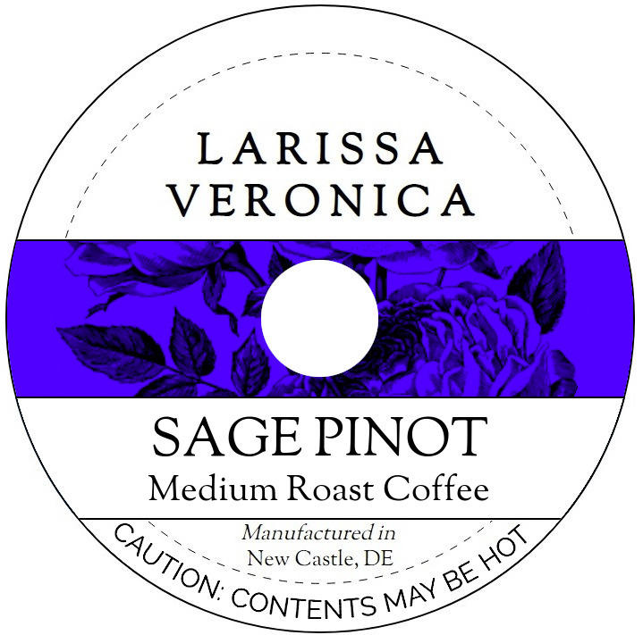 Sage Pinot Medium Roast Coffee <BR>(Single Serve K-Cup Pods)