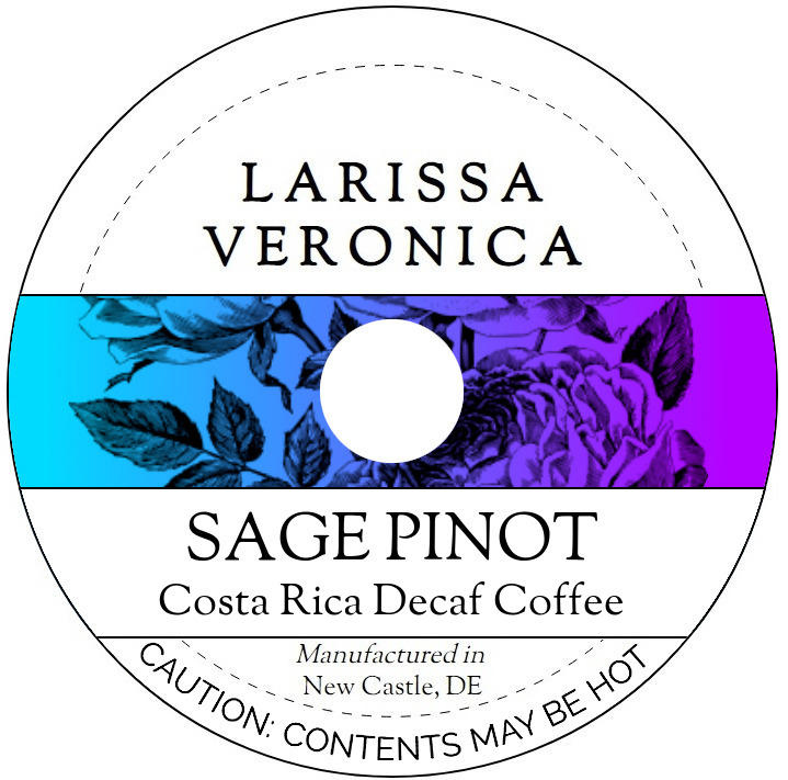 Sage Pinot Costa Rica Decaf Coffee <BR>(Single Serve K-Cup Pods)
