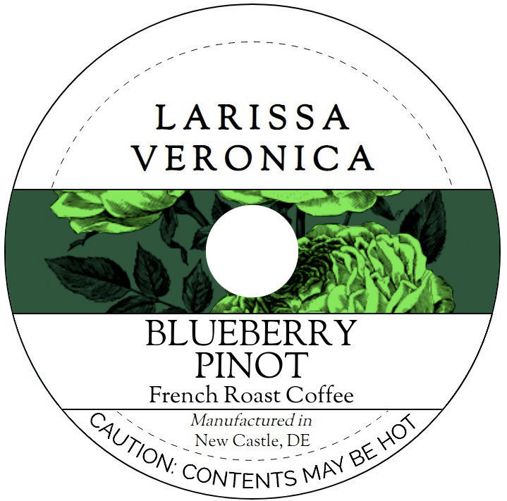 Blueberry Pinot French Roast Coffee <BR>(Single Serve K-Cup Pods)