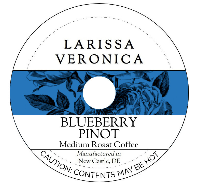 Blueberry Pinot Medium Roast Coffee <BR>(Single Serve K-Cup Pods)