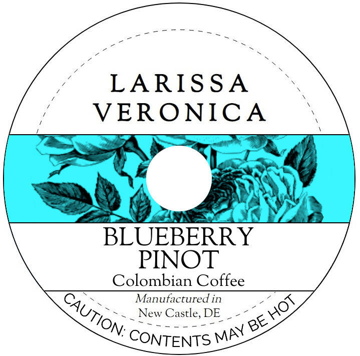 Blueberry Pinot Colombian Coffee <BR>(Single Serve K-Cup Pods)