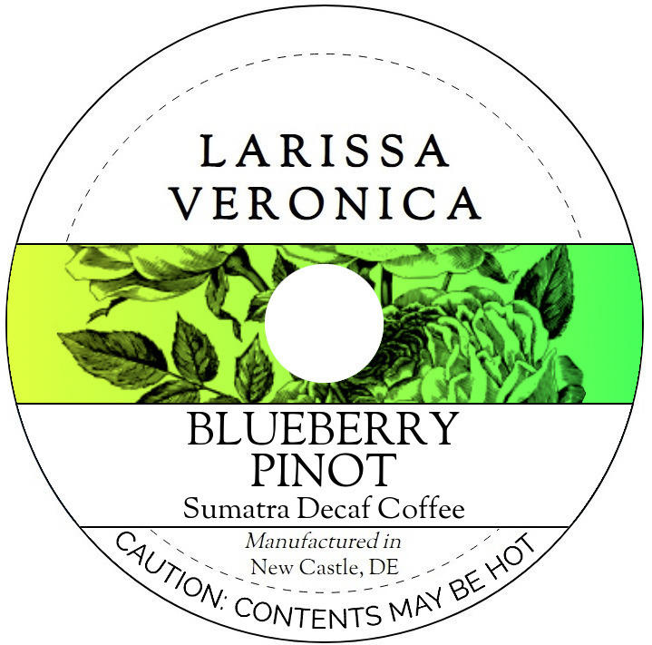 Blueberry Pinot Sumatra Decaf Coffee <BR>(Single Serve K-Cup Pods)