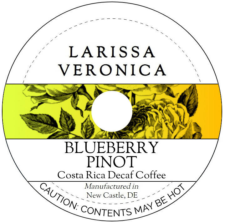 Blueberry Pinot Costa Rica Decaf Coffee <BR>(Single Serve K-Cup Pods)