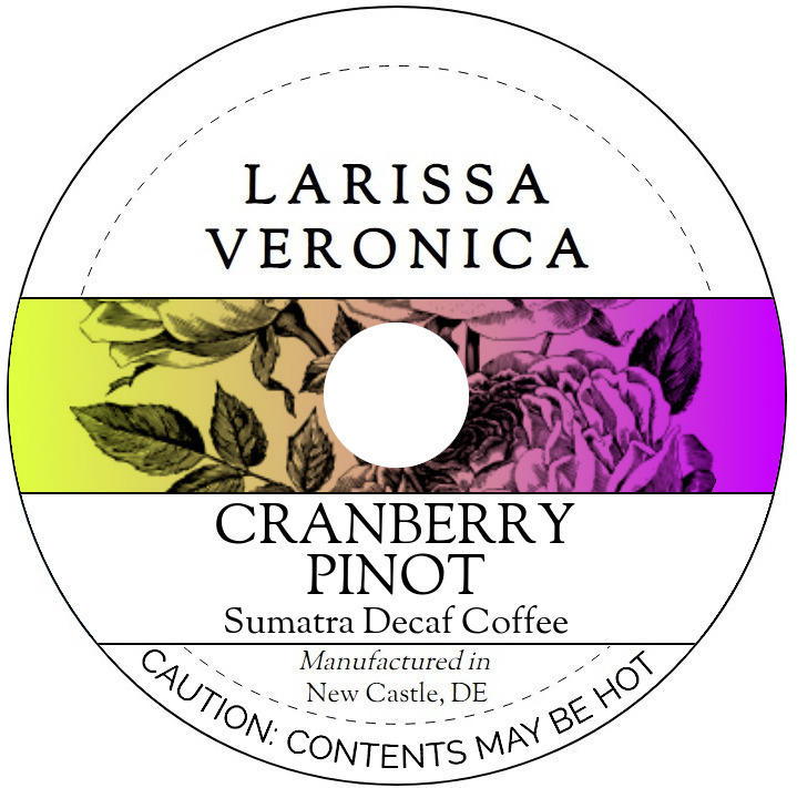 Cranberry Pinot Sumatra Decaf Coffee <BR>(Single Serve K-Cup Pods)