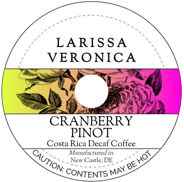 Cranberry Pinot Costa Rica Decaf Coffee <BR>(Single Serve K-Cup Pods)