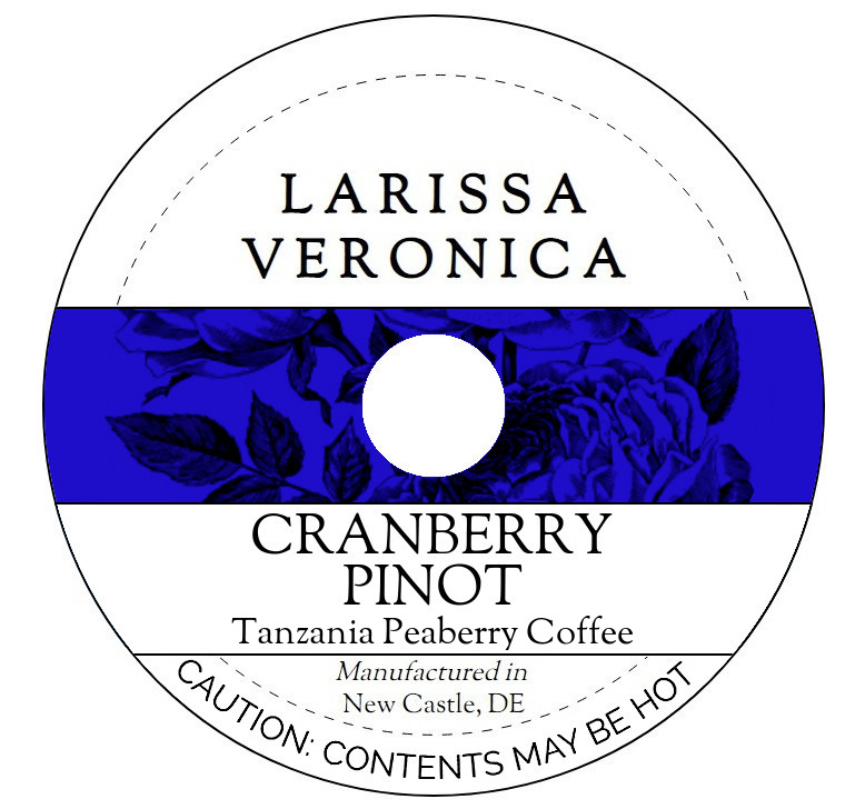 Cranberry Pinot Tanzania Peaberry Coffee <BR>(Single Serve K-Cup Pods)