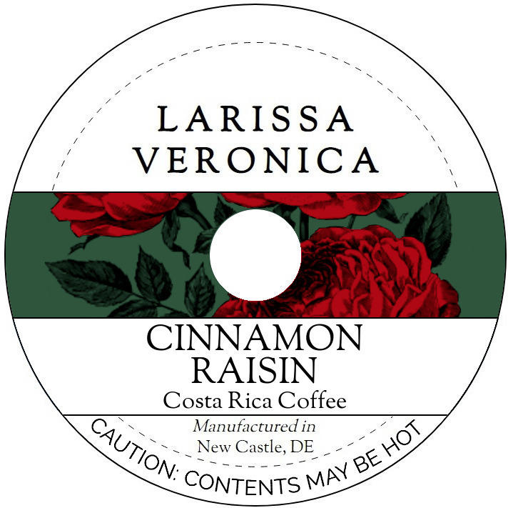 Cinnamon Raisin Costa Rica Coffee <BR>(Single Serve K-Cup Pods)