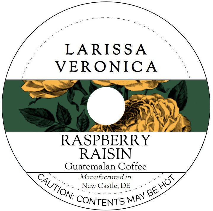 Raspberry Raisin Guatemalan Coffee <BR>(Single Serve K-Cup Pods)