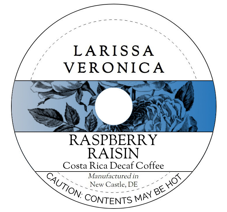 Raspberry Raisin Costa Rica Decaf Coffee <BR>(Single Serve K-Cup Pods)