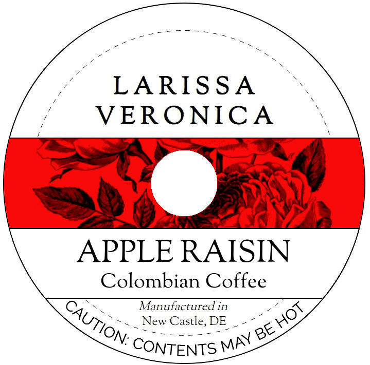 Apple Raisin Colombian Coffee <BR>(Single Serve K-Cup Pods)