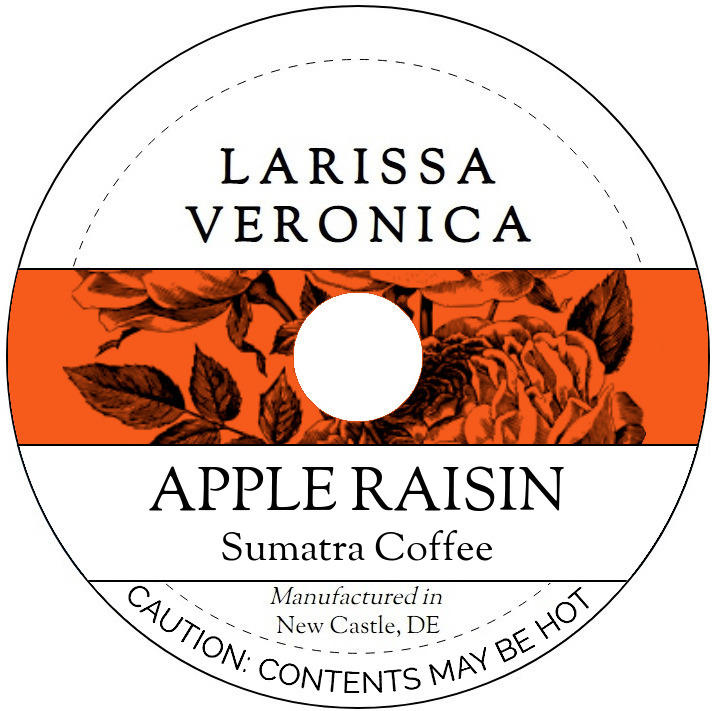 Apple Raisin Sumatra Coffee <BR>(Single Serve K-Cup Pods)